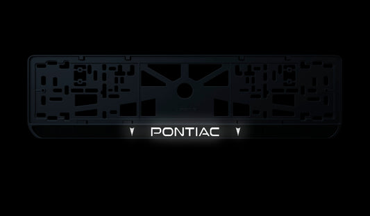 Рамка номерного знаку: Pontiac