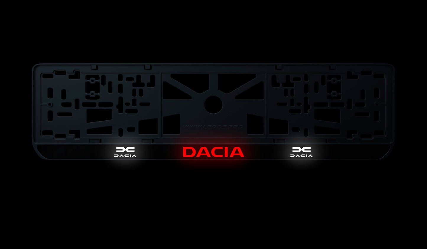 Рамка номерного знаку: Dacia (стиль #1)