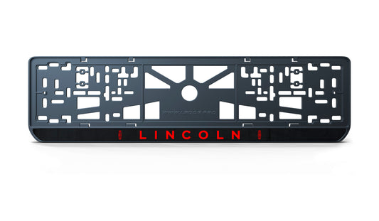 Рамка номерного знаку: Lincoln (стиль #2)