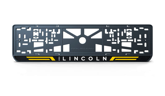 Рамка номерного знаку: Lincoln (стиль #4)