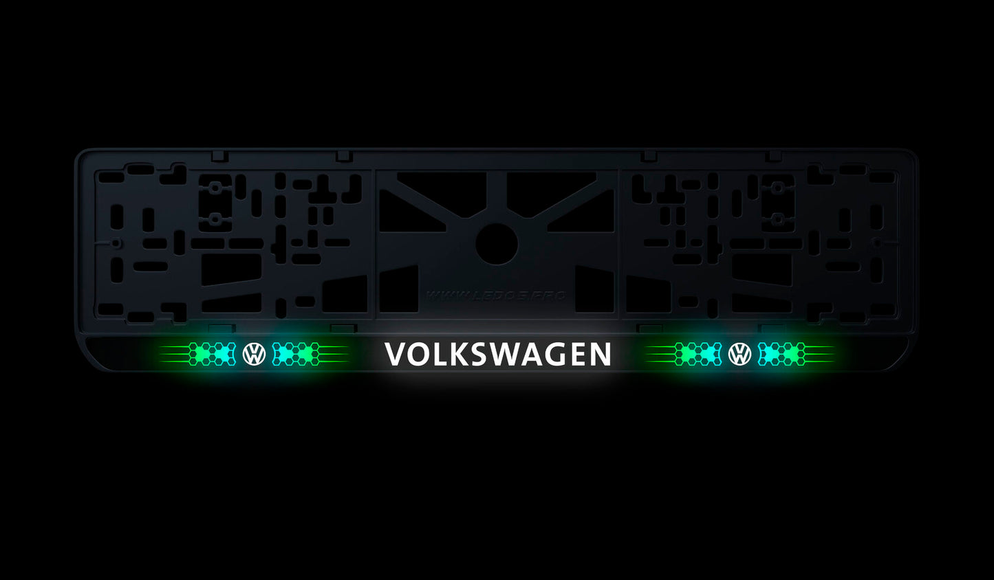 Рамка номерного знаку: Volkswagen (стиль #9)