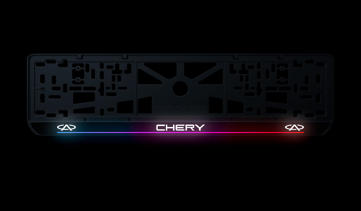 Рамка номерного знаку: Chery (стиль #7)