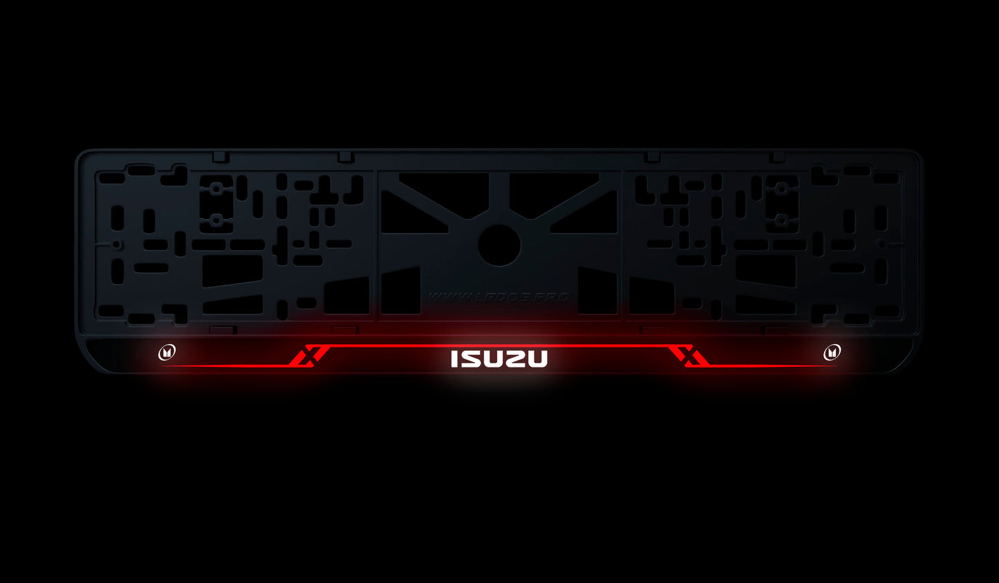 Рамка номерного знаку: Isuzu (стиль #8)