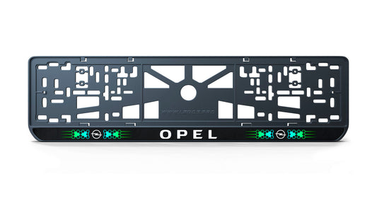 Рамка номерного знаку: Opel (стиль #9)