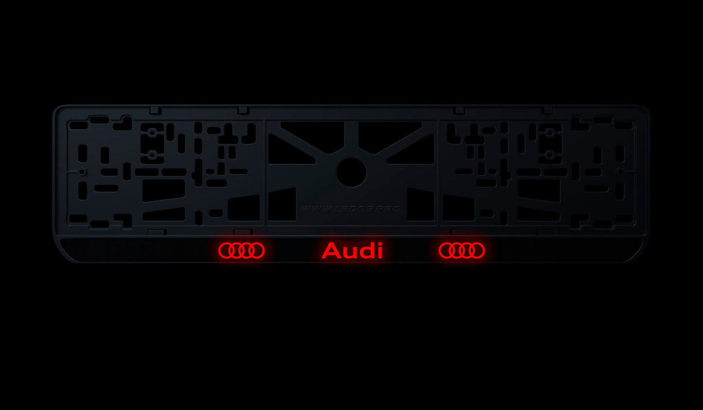 Рамка номерного знаку: Audi (стиль #2)