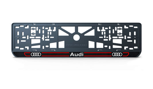 Рамка номерного знаку: Audi (стиль #5)