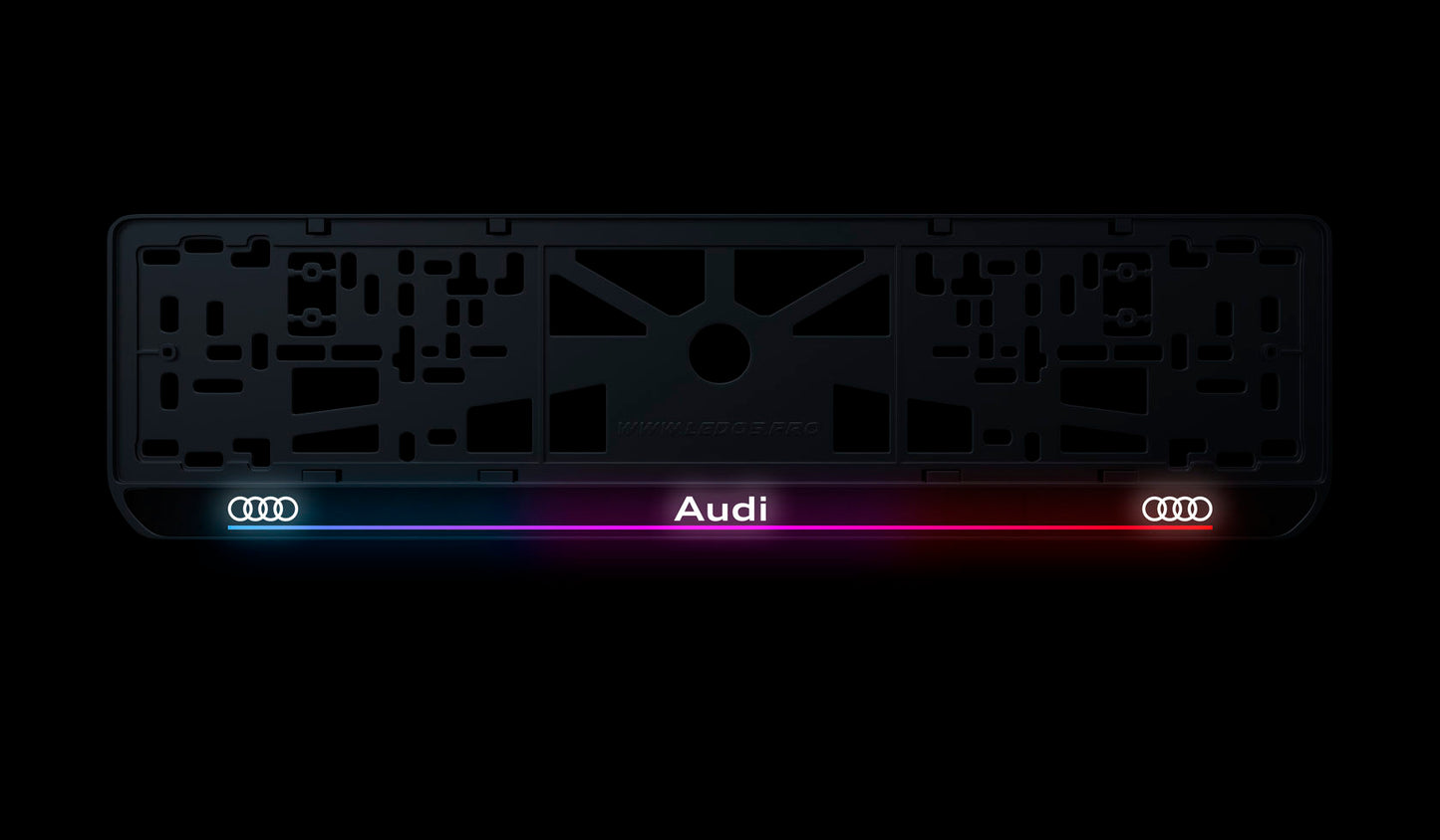 Рамка номерного знаку: Audi (стиль #7)