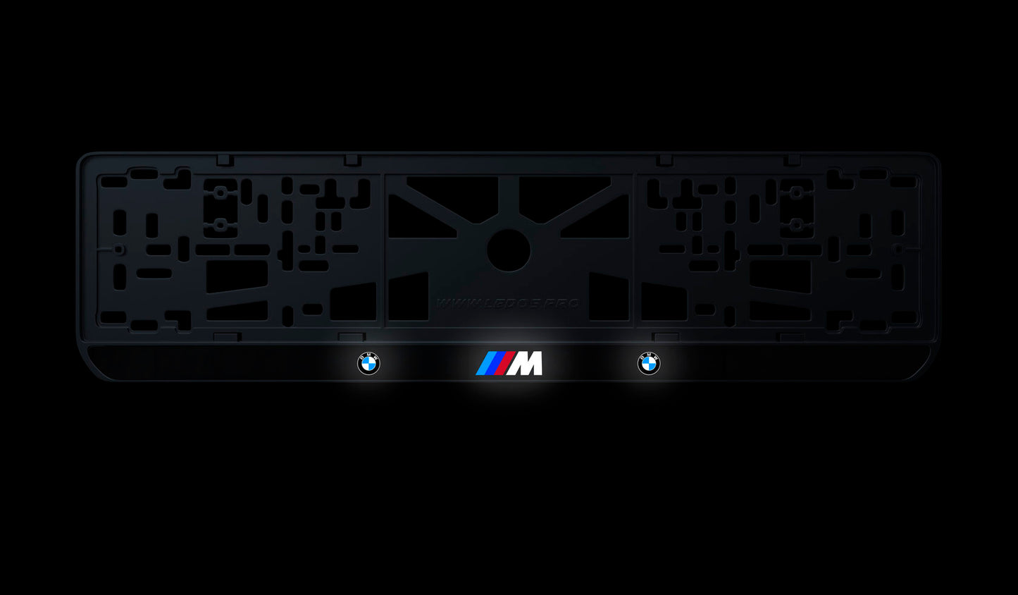 Рамка номерного знаку: BMW M (стиль №2)