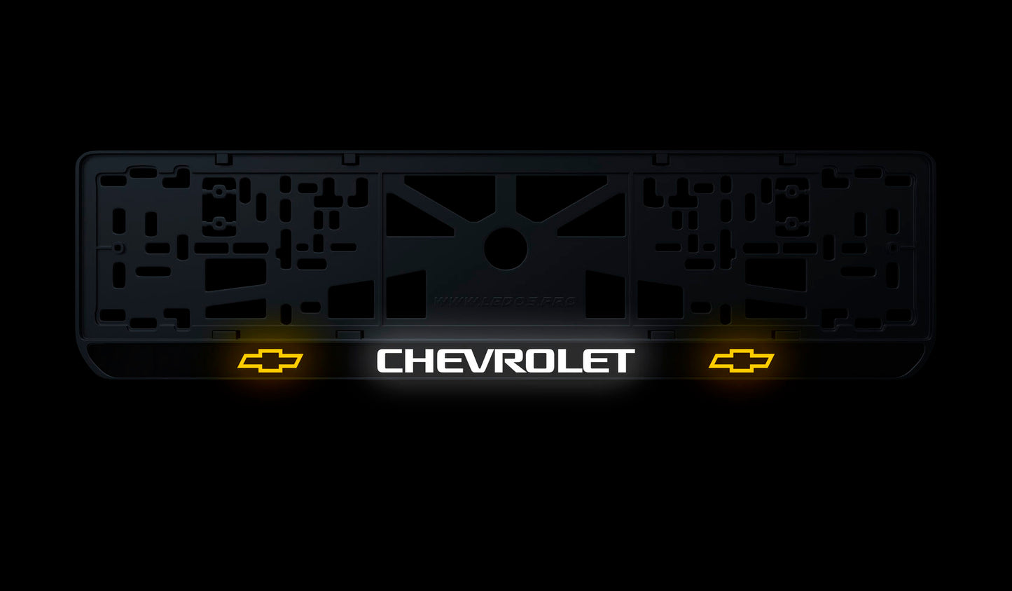 Рамка номерного знаку: Chevrolet (стиль #1)