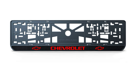 Рамка номерного знаку: Chevrolet (стиль #2)