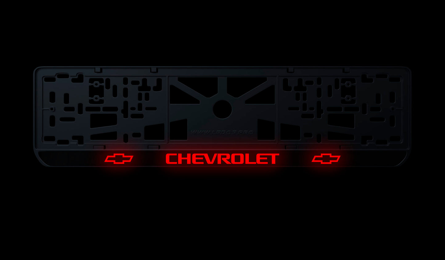 Рамка номерного знаку: Chevrolet (стиль #2)