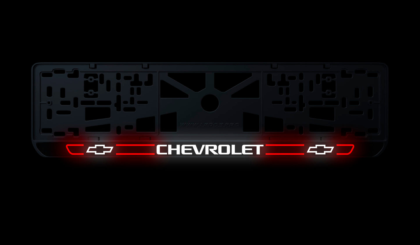 Рамка номерного знаку: Chevrolet (стиль #5)