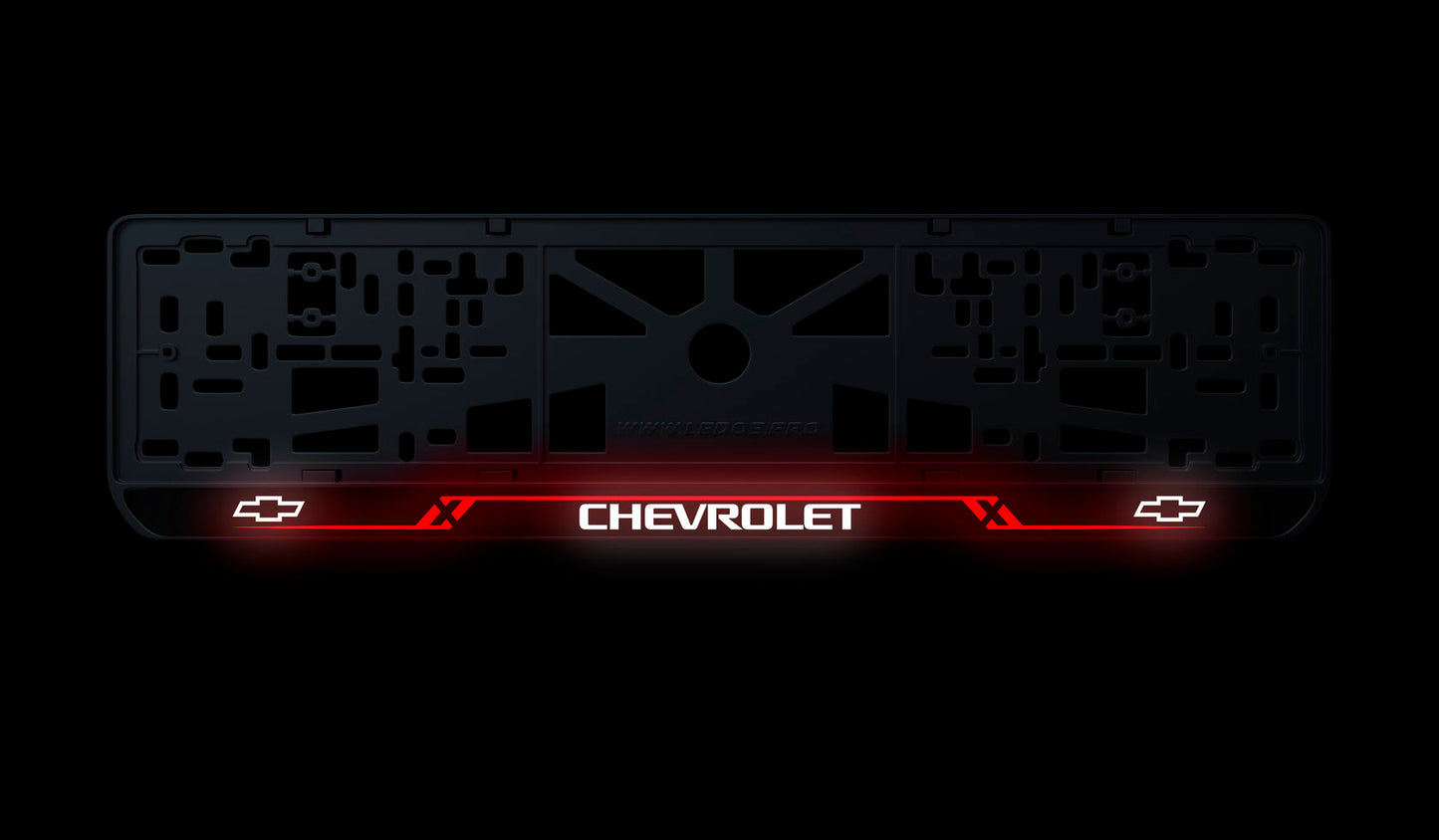 Рамка номерного знаку: Chevrolet (стиль #8)