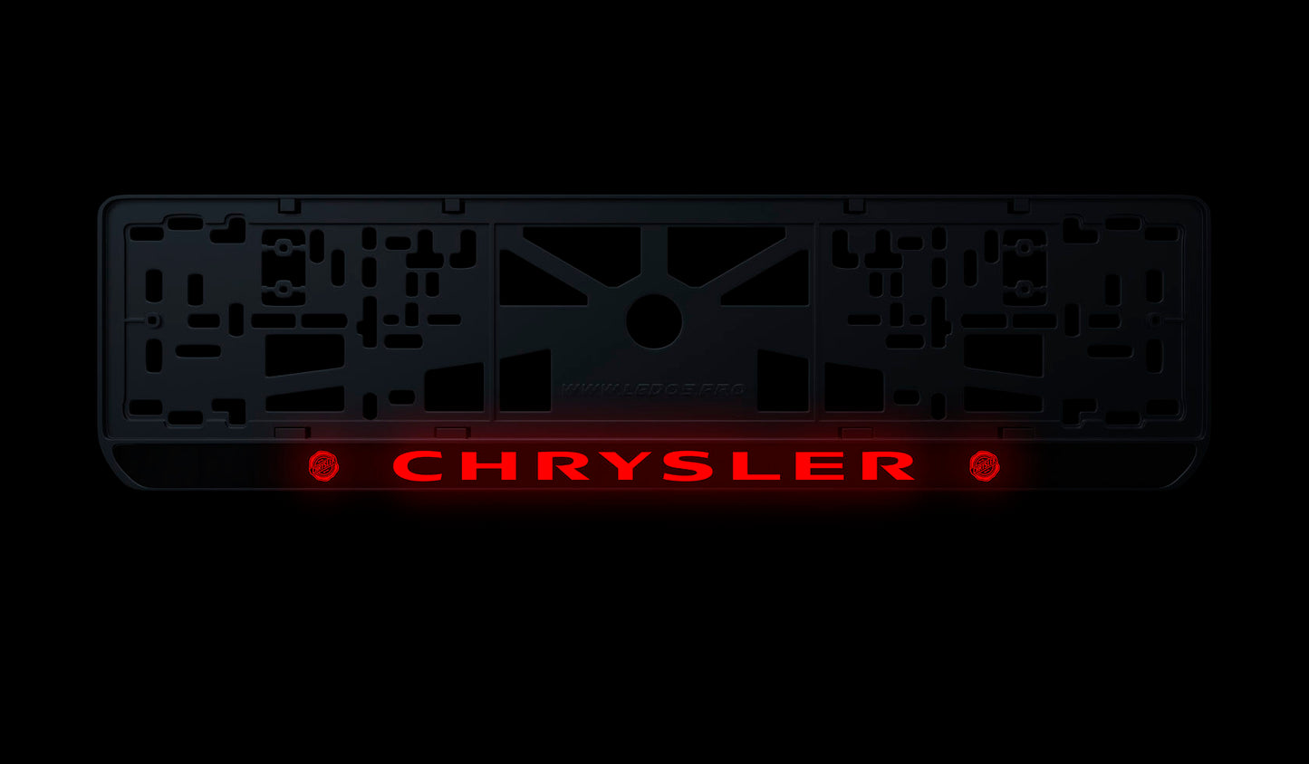 Рамка номерного знаку: Chrysler (стиль #2)