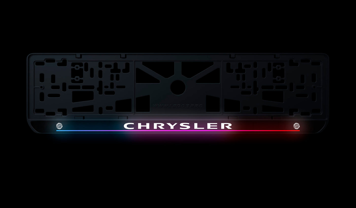 Рамка номерного знаку: Chrysler (стиль #7)