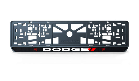 Рамка номерного знаку: Dodge (стиль #1)