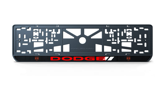 Рамка номерного знаку: Dodge (стиль #2)