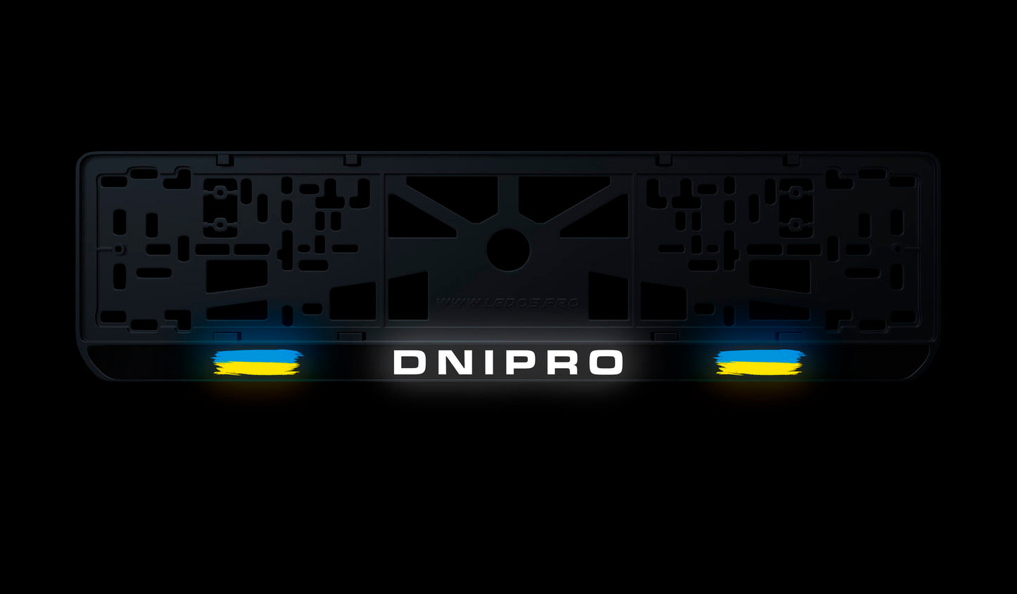 Рамка номерного знаку: Dnipro