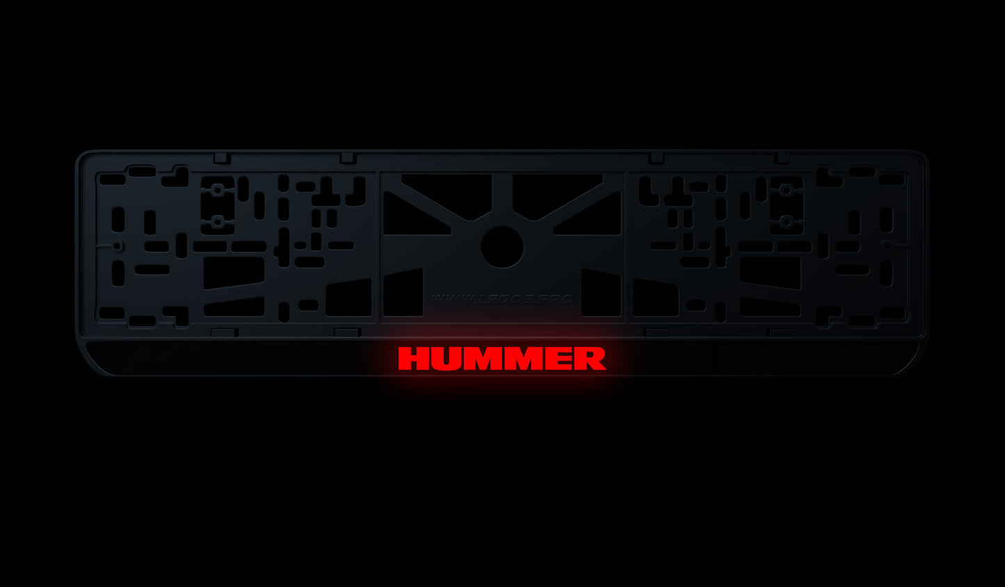 Рамка номерного знаку: Hummer (стиль #2)