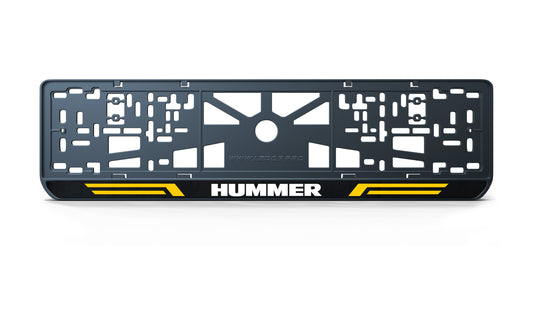 Рамка номерного знаку: Hummer (стиль #4)