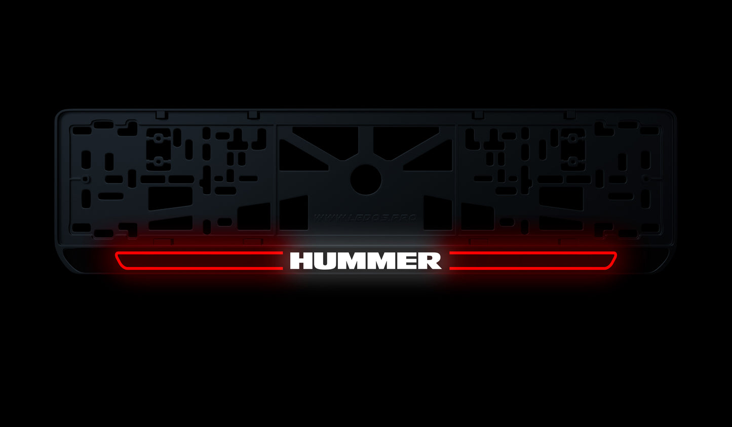 Рамка номерного знаку: Hummer (стиль #5)