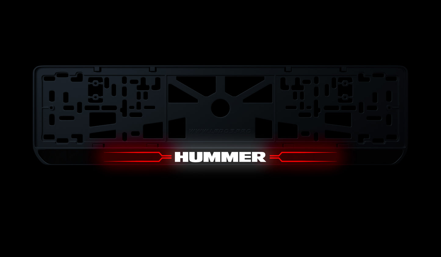 Рамка номерного знаку: Hummer (стиль #6)