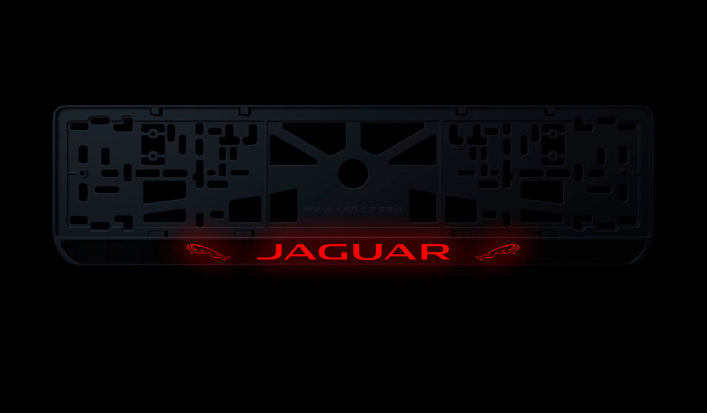 Рамка номерного знаку: Jaguar (стиль #2)
