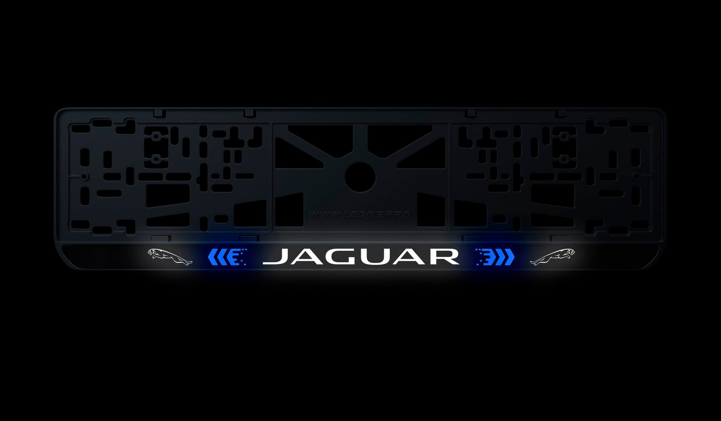 Рамка номерного знаку: Jaguar (стиль #3)