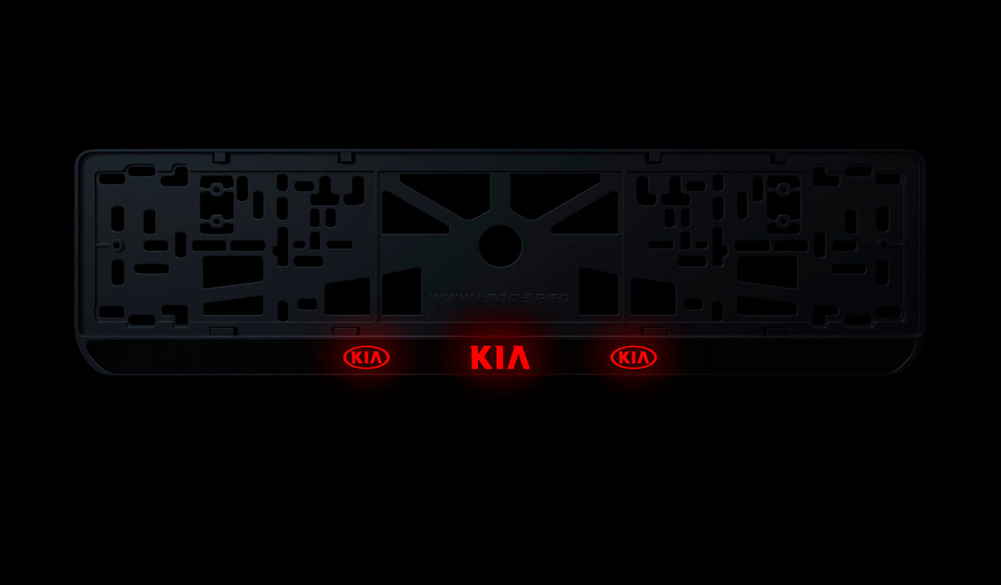 Рамка номерного знаку: KIA (стиль #2)