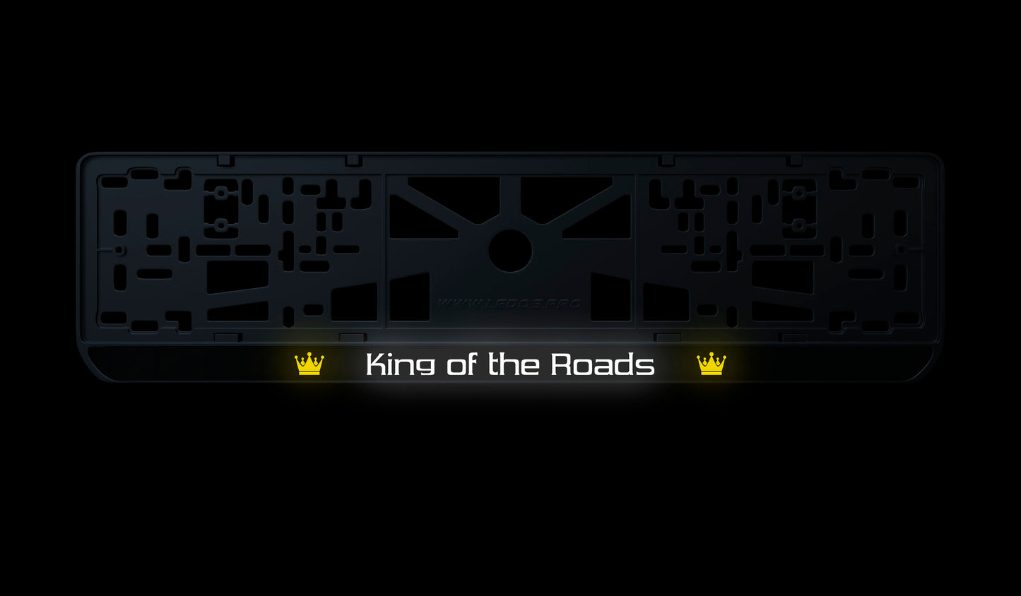 Рамка номерного знаку: King of the Roads