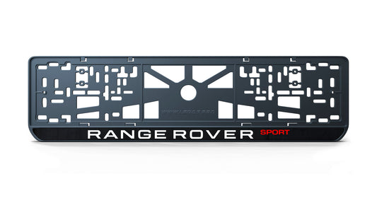 Рамка номерного знаку: Range Rover Sport