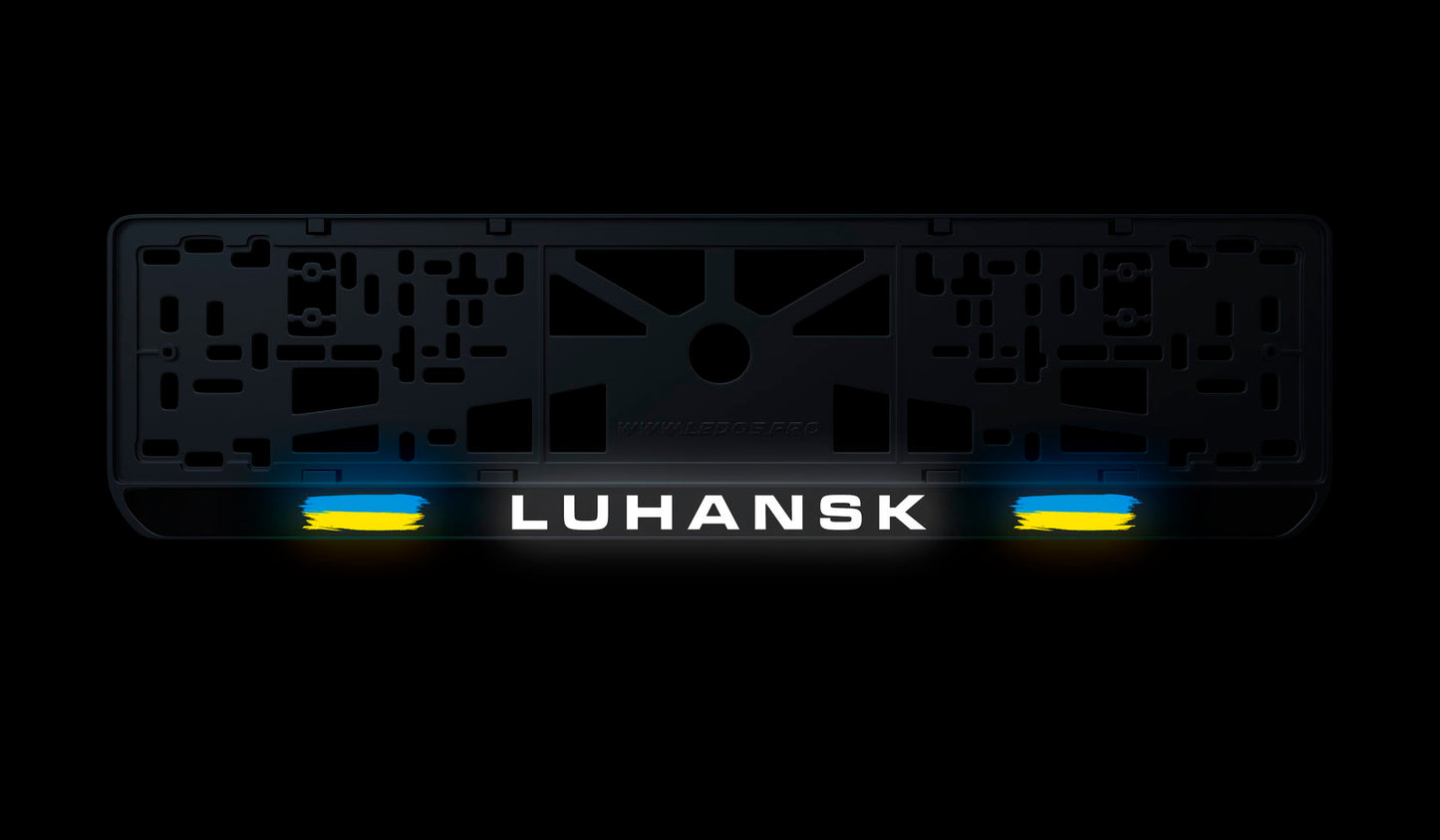 Рамка номерного знаку: Luhansk