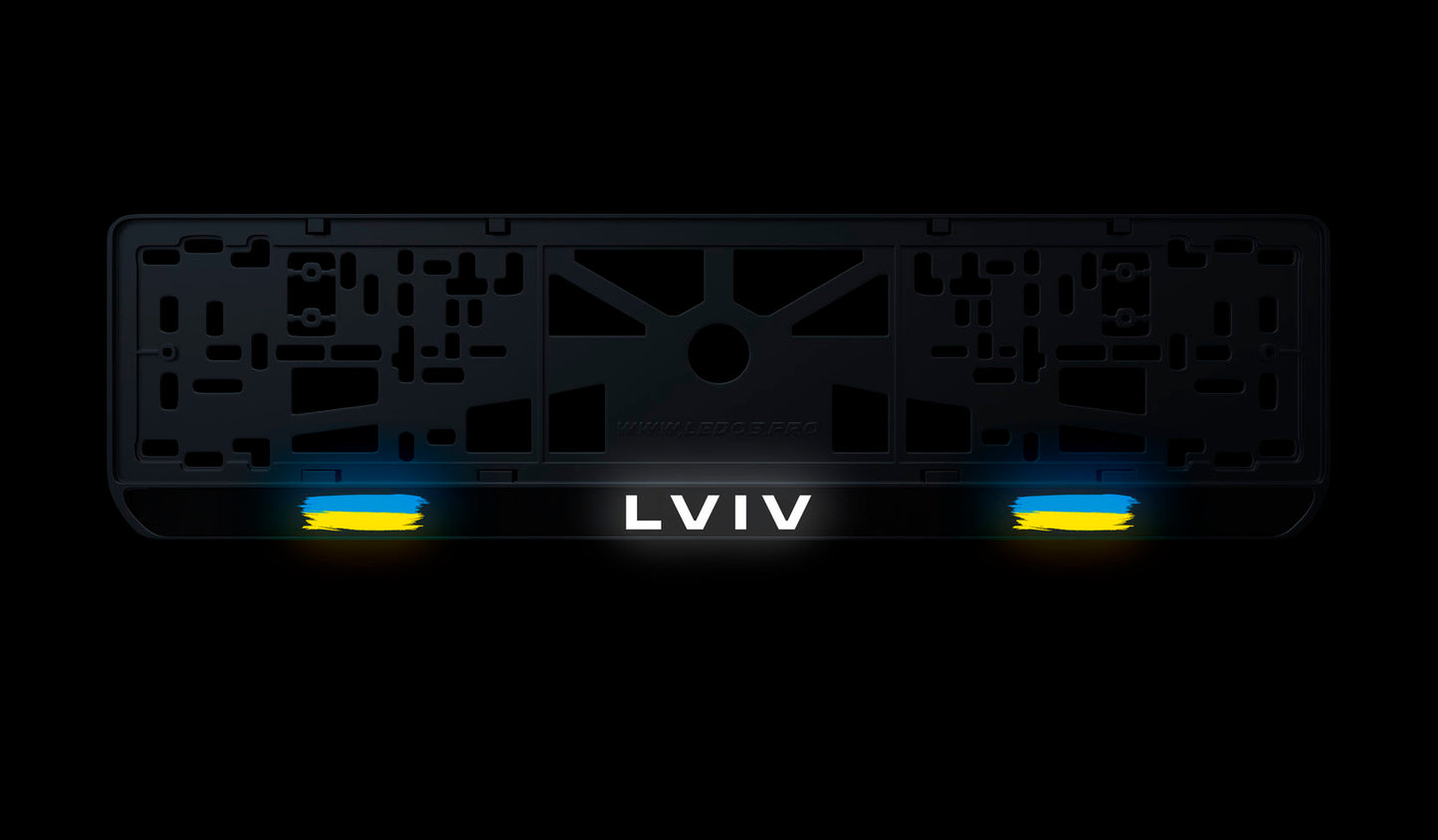 Рамка номерного знаку: Lviv
