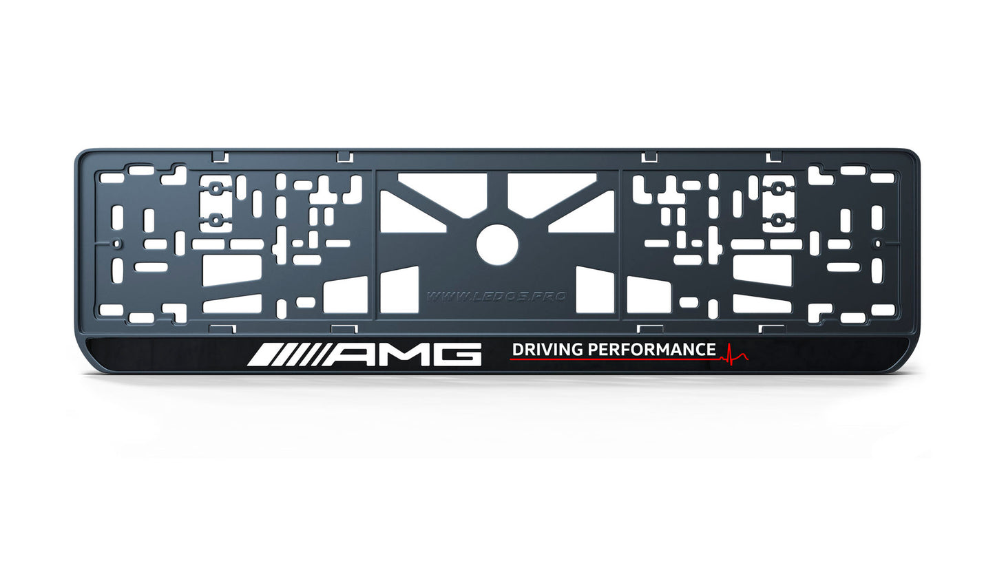Рамка номерного знаку: Mercedes-Benz AMG Driving Performance