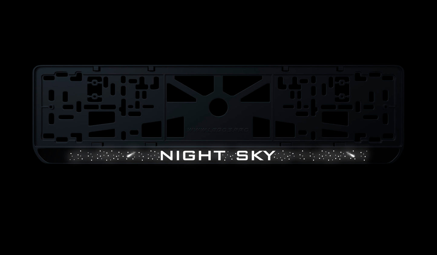 Рамка номерного знаку: Night sky