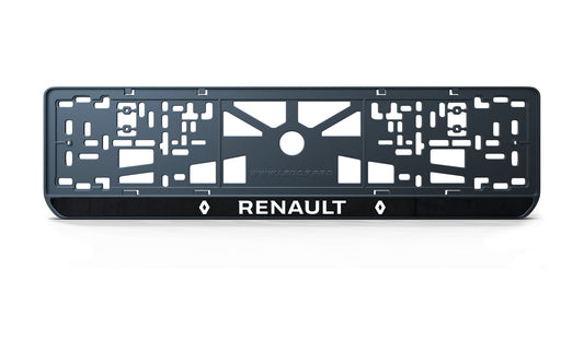 Рамка номерного знаку: Renault (стиль #1)