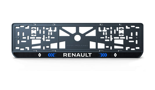 Рамка номерного знаку: Renault (стиль #3)