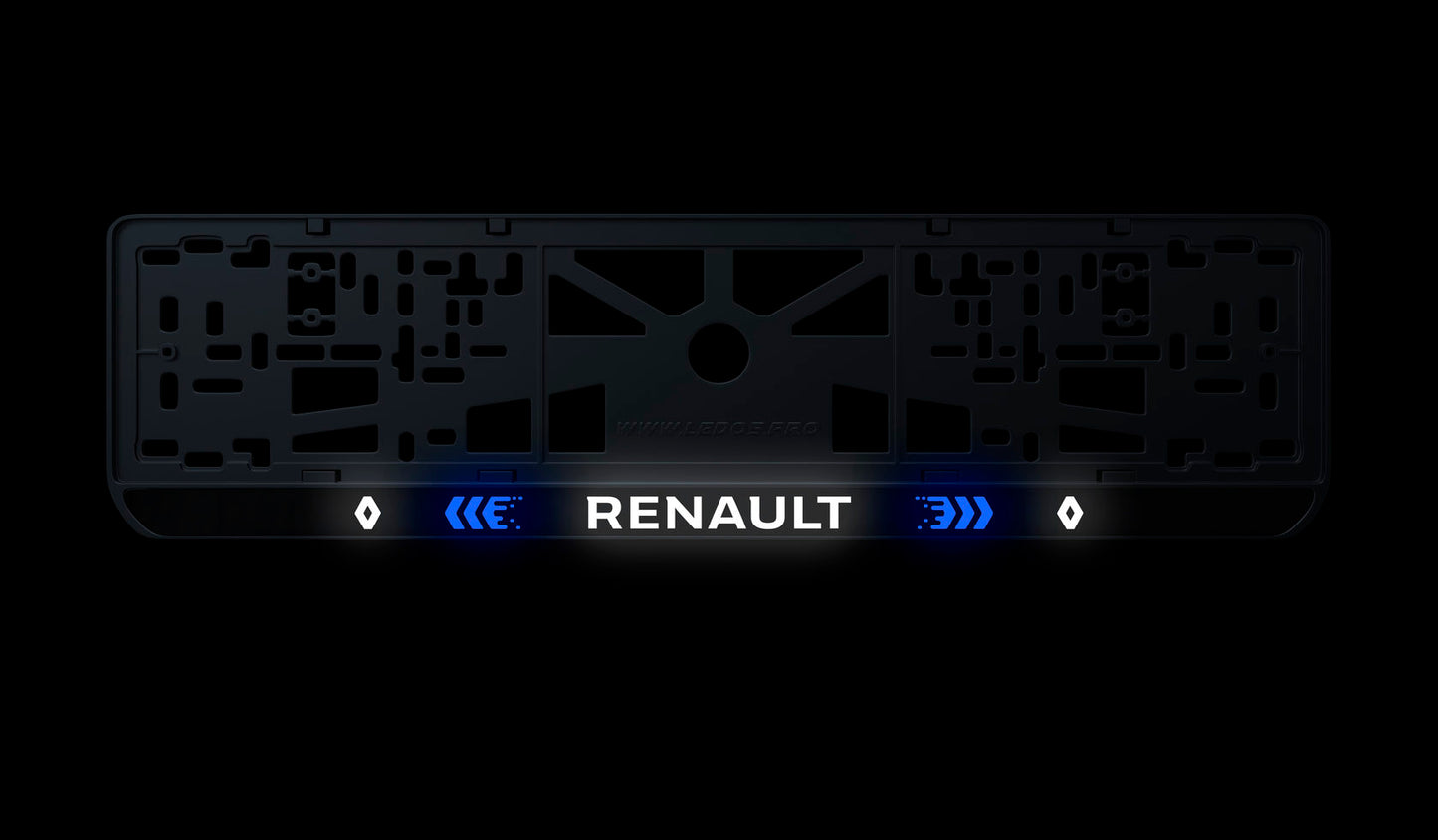 Рамка номерного знаку: Renault (стиль #3)