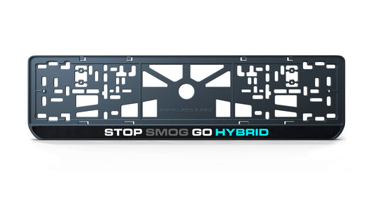 Рамка номерного знаку: STOP SMOG GO HYBRID