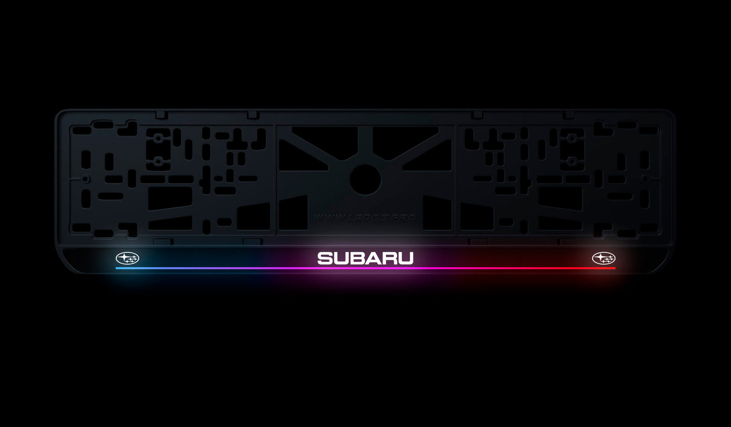 Рамка номерного знаку: Subaru (стиль #7)