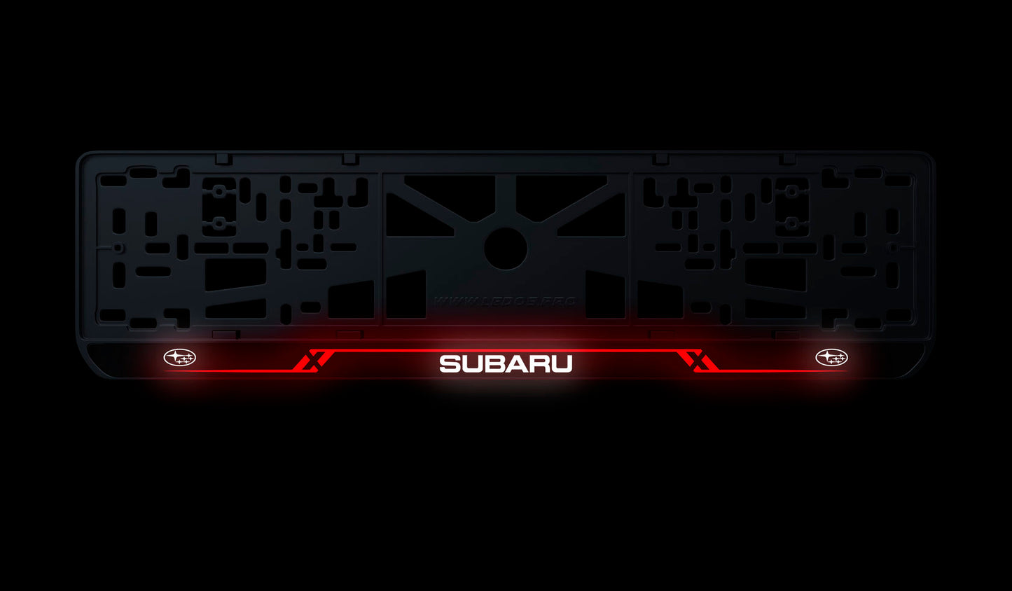 Рамка номерного знаку: Subaru (стиль #8)