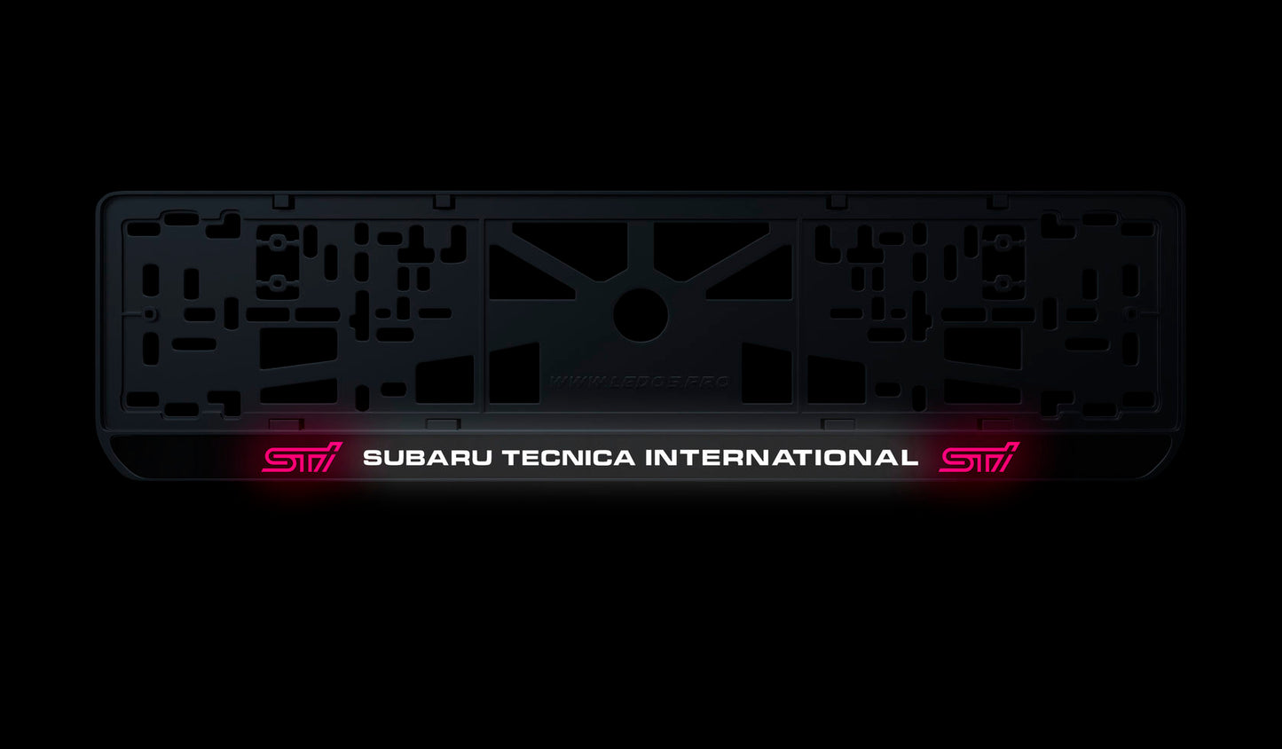 Рамка номерного знаку: Subaru Tecnica International