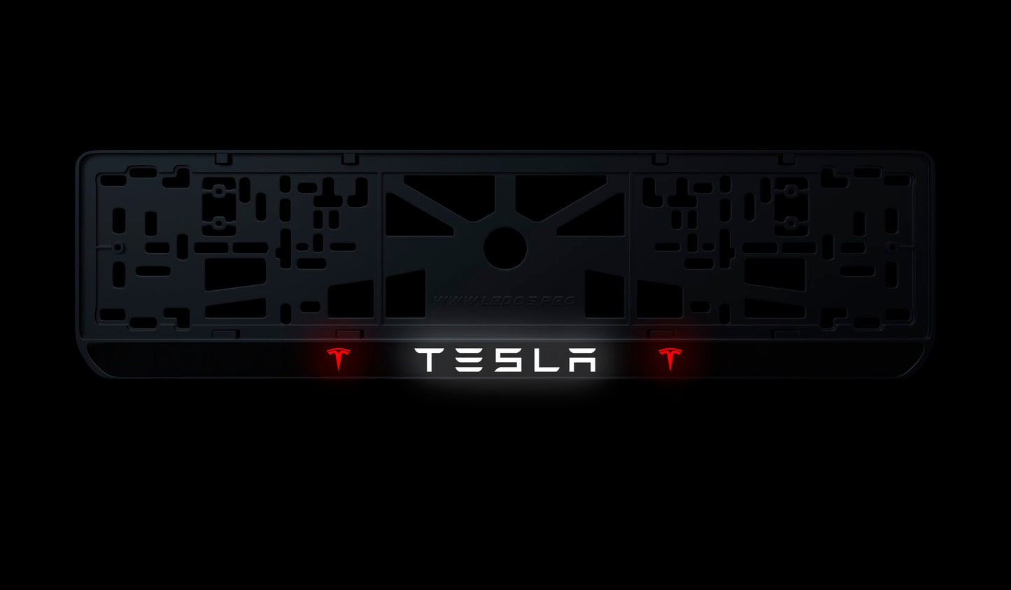 Рамка номерного знаку: Tesla (стиль #1)
