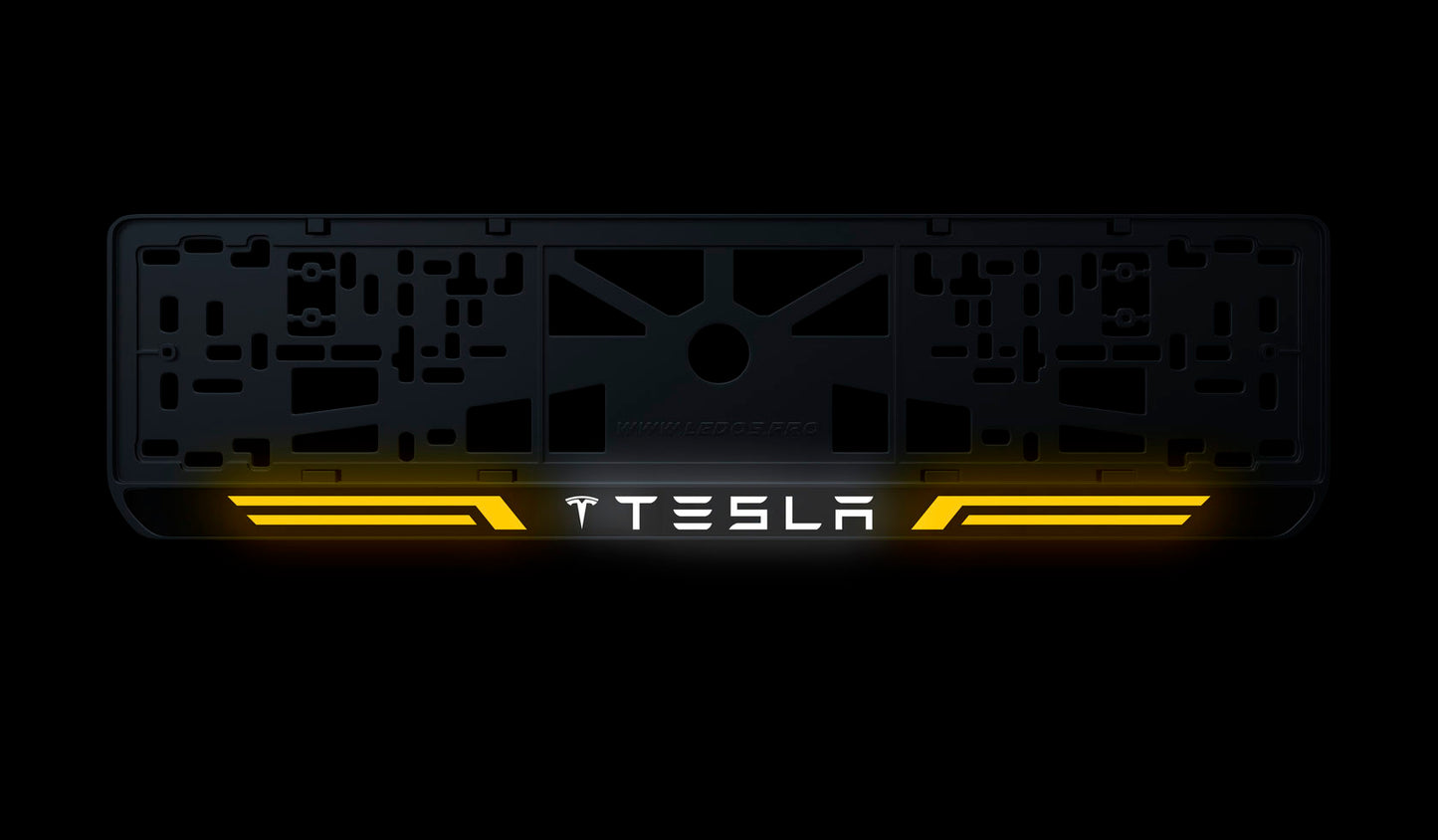Рамка номерного знаку: Tesla (стиль #4)
