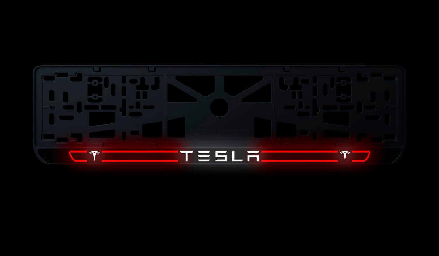 Рамка номерного знаку: Tesla (стиль #5)