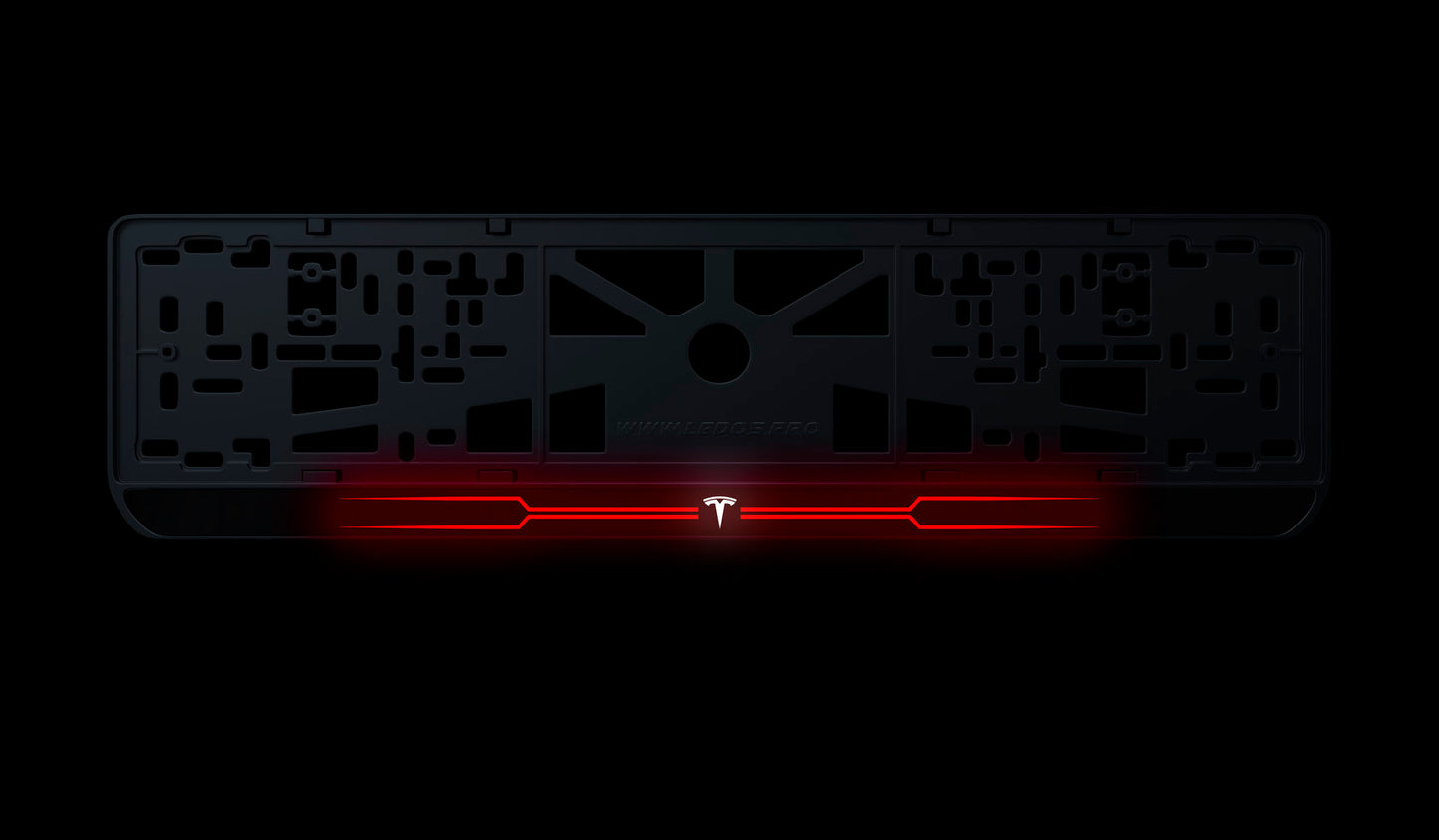 Рамка номерного знаку: Tesla (стиль #6)