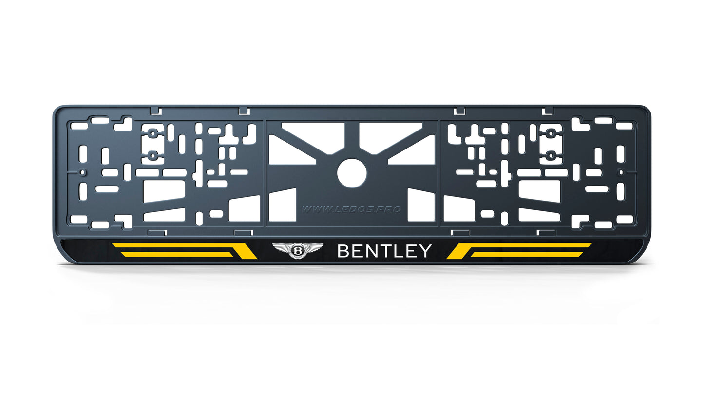 Рамка номерного знаку: Bentley (стиль #4)
