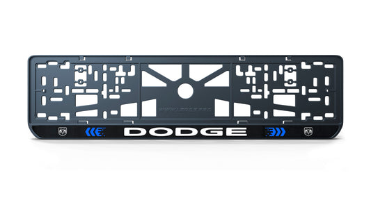 Рамка номерного знаку: Dodge (стиль #3)