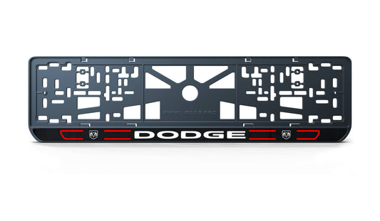 Рамка номерного знаку: Dodge (стиль #5)
