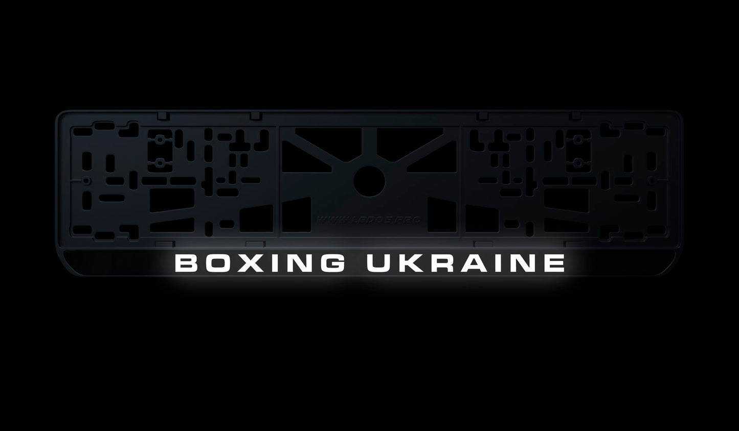 Рамка номерного знаку: Boxing Ukraine